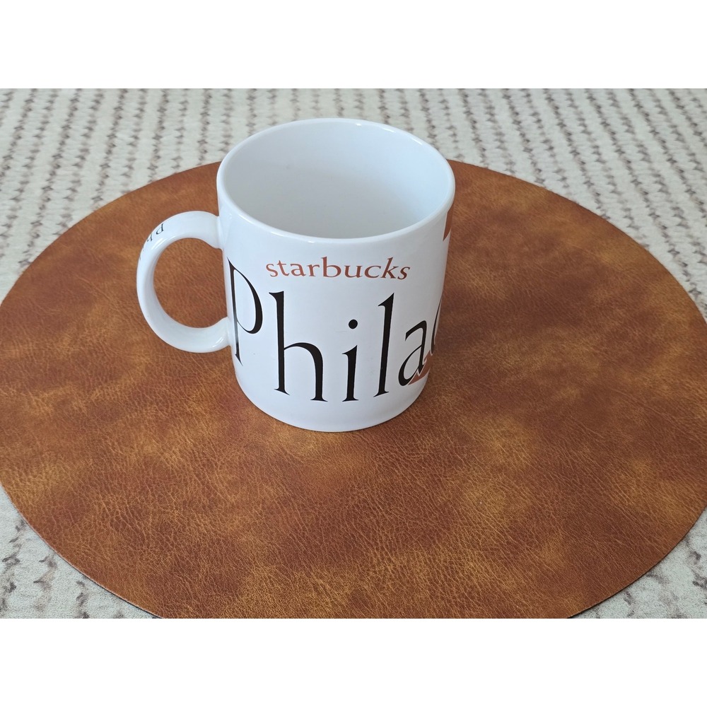 Starbucks City Mug Collector Series Philadelphia 1994 Vintage Coffee Cup